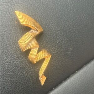Gerry Gold Zigzag Brooch